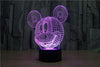 Mickey Mouse 3D lED Night Lamp - Edrimi