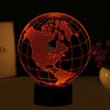 America 3D Lamp, - Edrimi