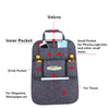 Grey Vehicle Multi-Pocket Back Seat - Edrimi