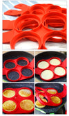 4 Holes Fantastic Frying Eggs, Mold Silicone - Edrimi