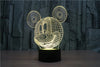 Mickey Mouse 3D lED Night Lamp - Edrimi