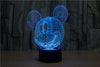 Mickey Mouse 3D lED Night Lamp - Edrimi