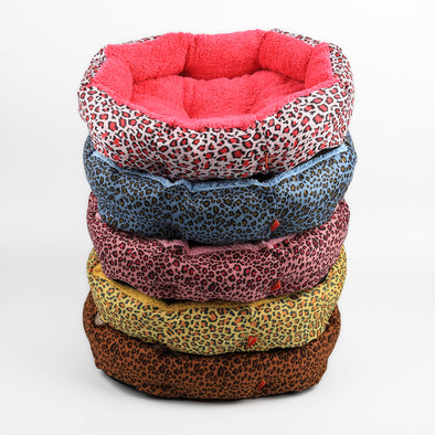 NEW! Colorful Leopard print,pet bed - Edrimi
