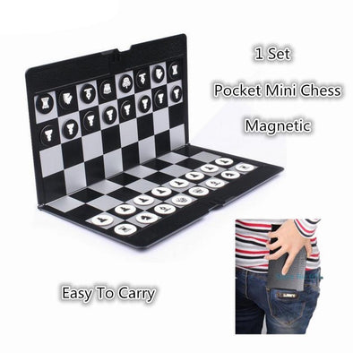 Portable Checkers Set ( Magnetic Boeard ) - Edrimi