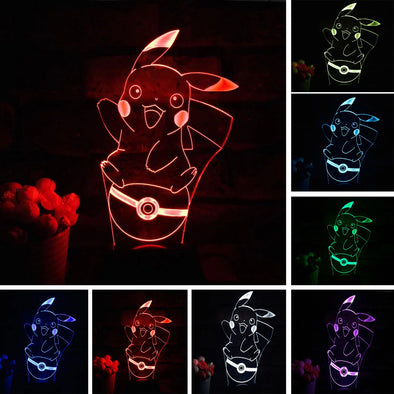 Pikachu 3D lamp - Edrimi