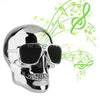 Metallic Skull Shape Wireless Bluetooth Speaker - Edrimi