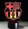 3D European Soccer emblems Lamp - Edrimi