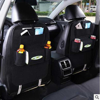 Grey Vehicle Multi-Pocket Back Seat - Edrimi