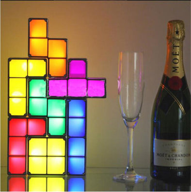 LED Tetris Puzzle Light Stackable - Edrimi